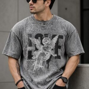 Premium Drop solder Printed T-Shirt