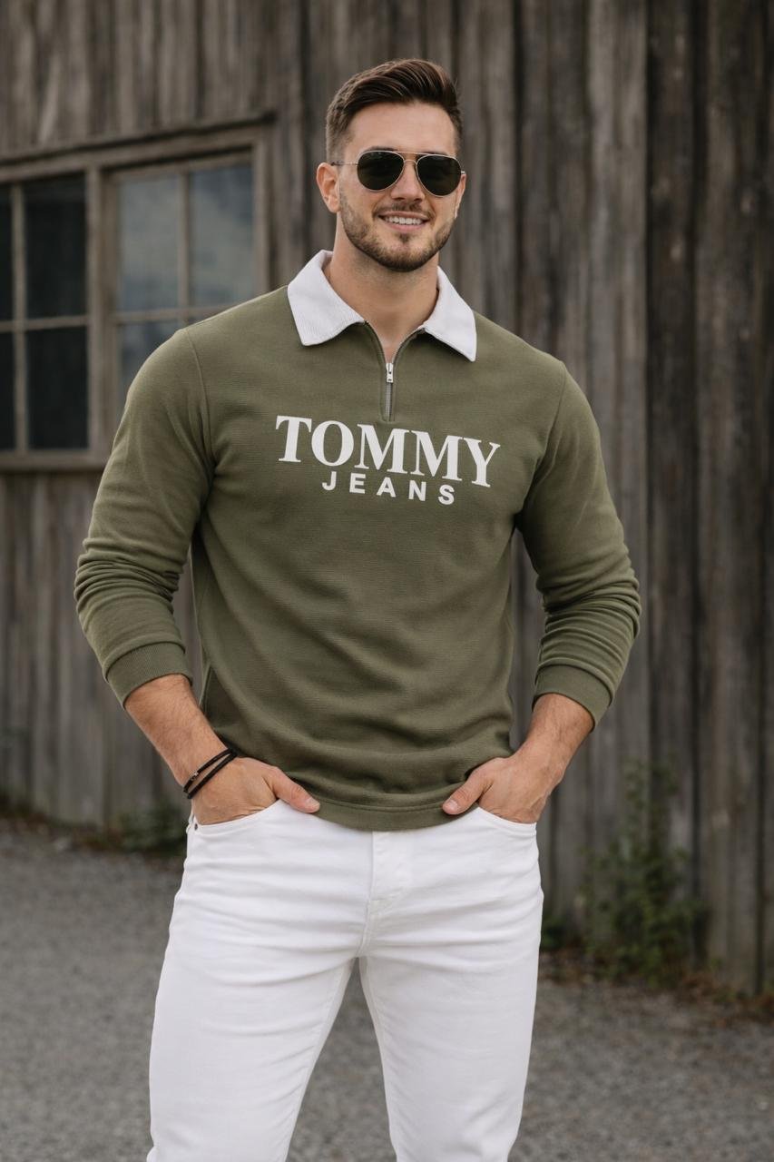 Premium Cord Zipper Full T-shirt