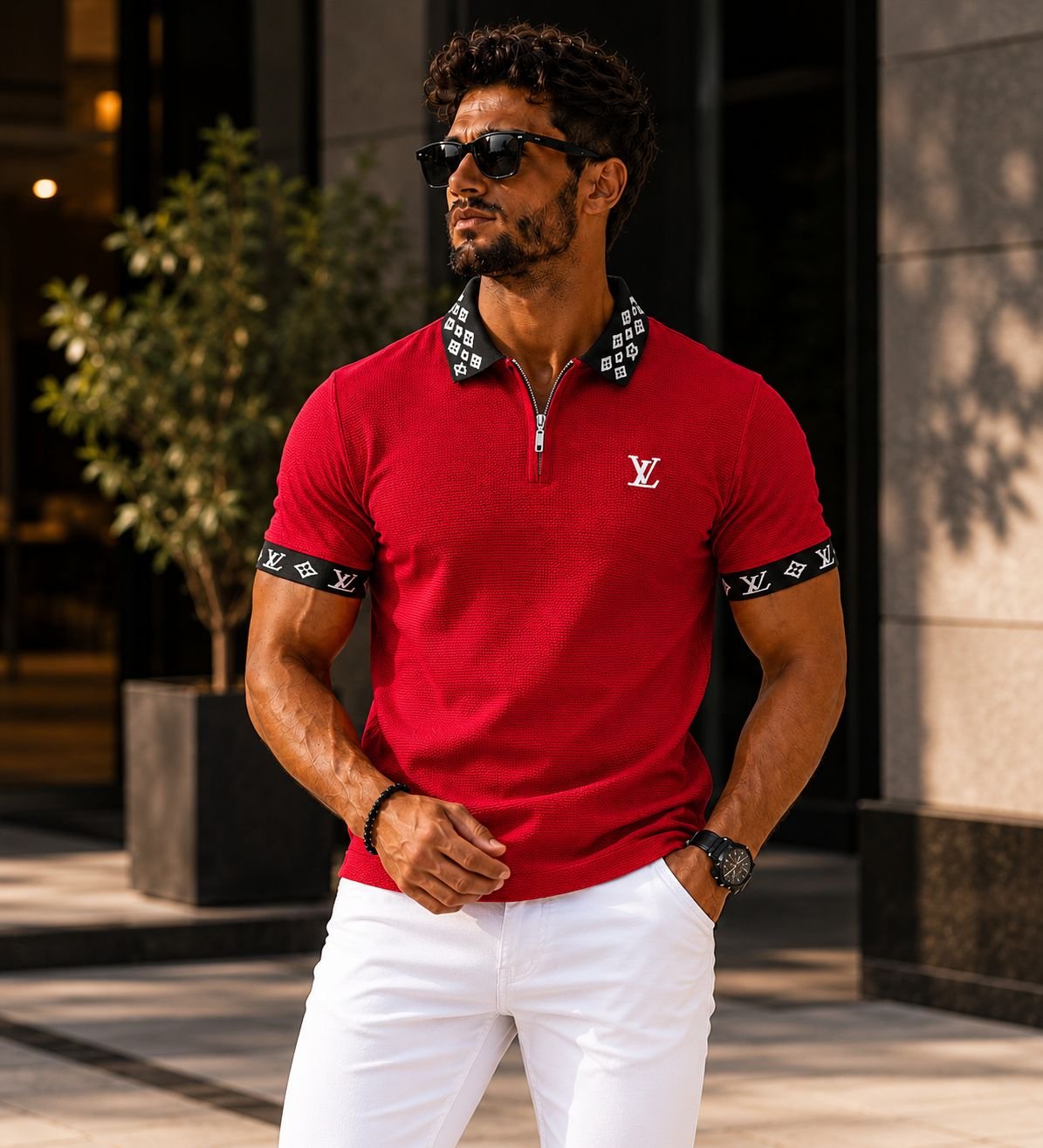 Summer Popcorn Polo T-Shirt