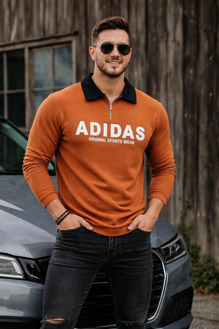 Premium Cord Zipper Full T-shirt